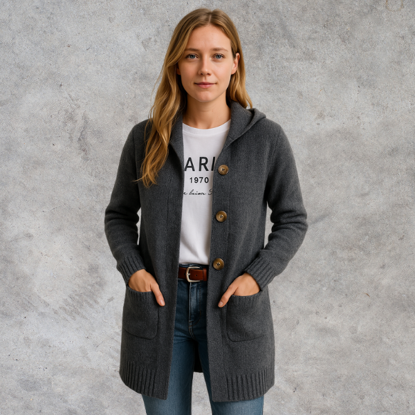 Annika | Elegant lang dame-cardigan